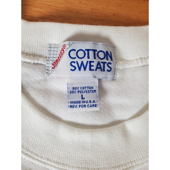 Vintage Jerzees‎ Cotton Sweats NWT Large Corvette America's Cup 1992 Embroidered - Picture 8 of 13